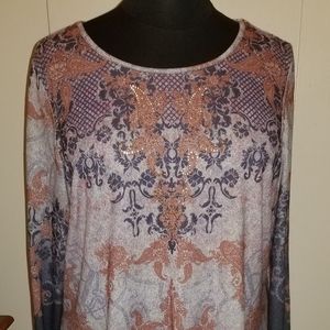EUC Embellished Knit Tunic